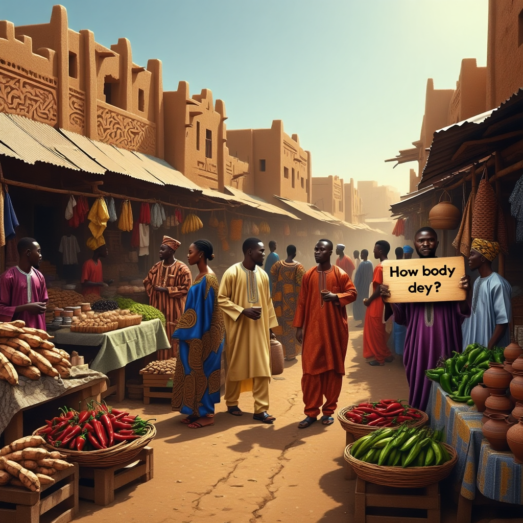 Two people having a friendly conversation